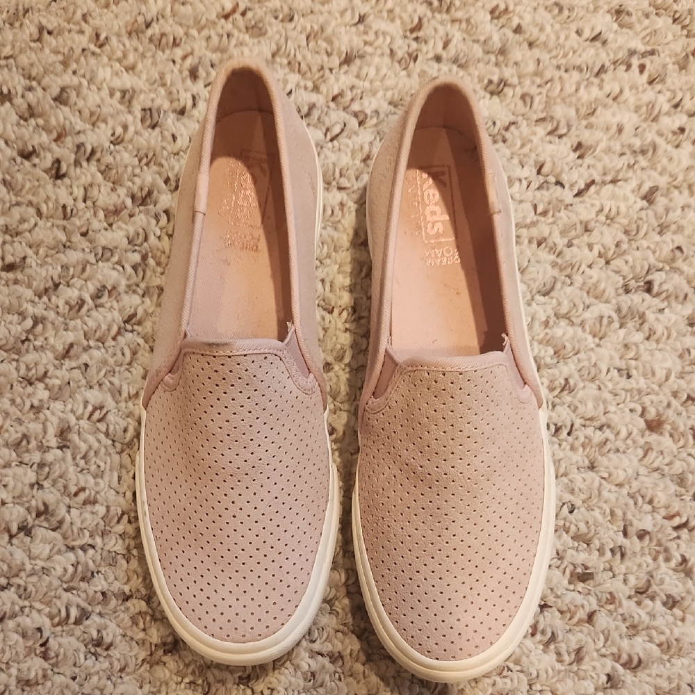 Keds Women's Blush Perforated Slip-On Sneakers